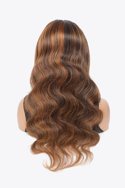 K-Kiss 18" 13x4 Beyoncé Lace Front Wigs Highlight Human Hair Body Wave150% Density