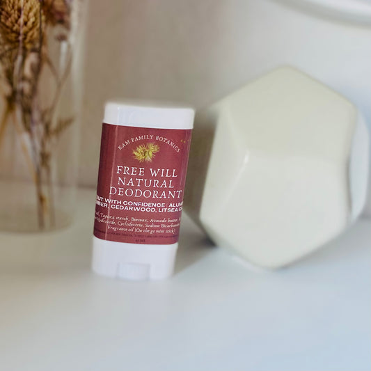 Free Will All Natural Deodorant Mini Summer Edition